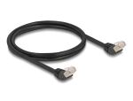 Delock RJ45 Netzwerkkabel Cat.6A S/FTP 45° nach oben...