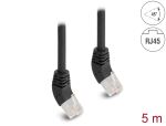 Delock RJ45 Netzwerkkabel Cat.6A S/FTP 45° nach oben...