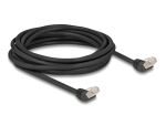 Delock RJ45 Netzwerkkabel Cat.6A S/FTP 45° nach oben...
