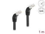 Delock RJ45 Netzwerkkabel Cat.6A S/FTP 45° nach unten...