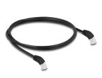 Delock RJ45 Netzwerkkabel Cat.6A S/FTP 45° nach unten...