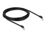 Delock RJ45 Netzwerkkabel Cat.6A S/FTP 45° nach unten...