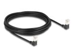Delock RJ45 Netzwerkkabel Cat.6A S/FTP Slim 90° unten...