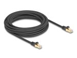 Delock RJ45 Netzwerkkabel mit Geflechtmantel Cat.6A S/FTP...