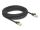 Delock RJ45 Netzwerkkabel mit Geflechtmantel Cat.6A S/FTP Stecker zu Stecker 10 m schwarz