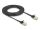 Delock RJ45 Netzwerkkabel Cat.6A Stecker zu Stecker mit robuster Rastnase und Cat.7 Rohflachbandkabel U/FTP 3 m schwarz