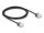 Delock RJ45 Netzwerkkabel Cat.6 UTP Ultra Slim 2 m schwarz mit kurzen Steckern
