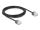 Delock RJ45 Netzwerkkabel Cat.6 UTP Ultra Slim 3 m schwarz mit kurzen Steckern