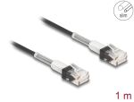 Delock RJ45 Netzwerkkabel mit doppeltem Knickschutz...