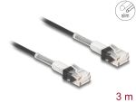Delock RJ45 Netzwerkkabel mit doppeltem Knickschutz...