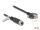 Delock M12 Kabel A-kodiert 8 Pin Buchse zu RJ45 Stecker mit Schrauben Cat.5e FTP 3 m schwarz