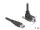 Delock USB 5 Gbps Kabel USB Typ-A Stecker gerade zu USB Typ-B Stecker mit Schraubenabstand 22 mm 90° nach oben gewinkelt 1 m schwarz