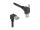 Delock USB 5 Gbps Kabel USB Typ-A Stecker 90° nach unten gewinkelt zu USB Typ-B Stecker mit Schraube 90° nach rechts gewinkelt 1 m schwarz
