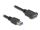 Delock USB 5 Gbps Kabel USB Typ-A Stecker zu USB Typ-A Buchse zum Einbau 1 m schwarz