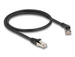 Delock RJ45 Netzwerkkabel Cat.6A S/FTP Stecker 45°...