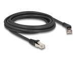 Delock RJ45 Netzwerkkabel Cat.6A S/FTP Stecker 45°...