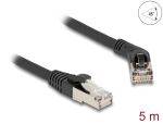 Delock RJ45 Netzwerkkabel Cat.6A S/FTP Stecker 45°...