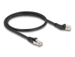 Delock RJ45 Netzwerkkabel Cat.6A S/FTP Stecker 45°...