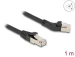 Delock RJ45 Netzwerkkabel Cat.6A S/FTP Stecker 45°...