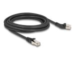 Delock RJ45 Netzwerkkabel Cat.6A S/FTP Stecker 45°...