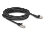 Delock RJ45 Netzwerkkabel Cat.6A S/FTP Stecker 45°...