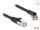 Delock RJ45 Netzwerkkabel Cat.8.1 S/FTP Stecker 45° nach rechts gewinkelt zu Stecker gerade bis 40 Gbps 5 m schwarz