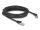 Delock RJ45 Netzwerkkabel Cat.8.1 S/FTP Stecker 45° nach rechts gewinkelt zu Stecker gerade bis 40 Gbps 5 m schwarz