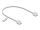 Delock RJ45 Netzwerkkabel Cat.6 UTP Ultra Slim 0,3 m grau mit kurzen Steckern