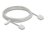 Delock RJ45 Netzwerkkabel Cat.6 UTP Ultra Slim 3 m grau mit kurzen Steckern