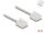 Delock RJ45 Netzwerkkabel Cat.6 UTP Ultra Slim 3 m grau mit kurzen Steckern