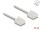 Delock RJ45 Netzwerkkabel Cat.6 UTP Ultra Slim 5 m grau mit kurzen Steckern