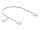 Delock RJ45 Netzwerkkabel Cat.6 UTP Ultra Slim 0,3 m weiß mit kurzen Steckern
