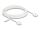 Delock RJ45 Netzwerkkabel Cat.6 UTP Ultra Slim 5 m weiß mit kurzen Steckern