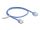 Delock RJ45 Netzwerkkabel Cat.6 UTP Ultra Slim 0,5 m blau mit kurzen Steckern