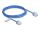 Delock RJ45 Netzwerkkabel Cat.6 UTP Ultra Slim 2 m blau mit kurzen Steckern