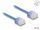 Delock RJ45 Netzwerkkabel Cat.6 UTP Ultra Slim 3 m blau mit kurzen Steckern