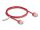 Delock RJ45 Netzwerkkabel Cat.6 UTP Ultra Slim 1 m rot mit kurzen Steckern