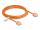Delock RJ45 Netzwerkkabel Cat.6 UTP Ultra Slim 3 m orange mit kurzen Steckern