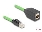 Delock RJ45 Netzwerk Verlängerungskabel Cat.6A...