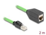 Delock RJ45 Netzwerk Verlängerungskabel Cat.6A...