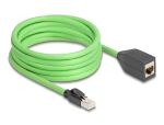 Delock RJ45 Netzwerk Verlängerungskabel Cat.6A...