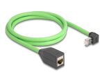 Delock RJ45 Netzwerk Verlängerungskabel Cat.6A...