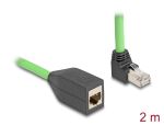 Delock RJ45 Netzwerk Verlängerungskabel Cat.6A...