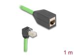 Delock RJ45 Netzwerk Verlängerungskabel Cat.6A...