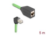 Delock RJ45 Netzwerk Verlängerungskabel Cat.6A...