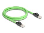 Delock RJ45 Netzwerkkabel Cat.6A Stecker zu Stecker...