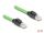 Delock RJ45 Netzwerkkabel Cat.6A Stecker zu Stecker SF/UTP schleppkettentauglich PUR (TPU) 2 m grün