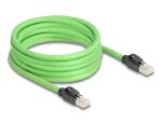 Delock RJ45 Netzwerkkabel Cat.6A Stecker zu Stecker...