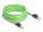 Delock RJ45 Netzwerkkabel Cat.6A Stecker zu Stecker SF/UTP schleppkettentauglich PUR (TPU) 5 m grün
