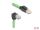 Delock RJ45 Netzwerkkabel Cat.6A Stecker zu Stecker unten gewinkelt SF/UTP schleppkettentauglich PUR (TPU) 2 m grün